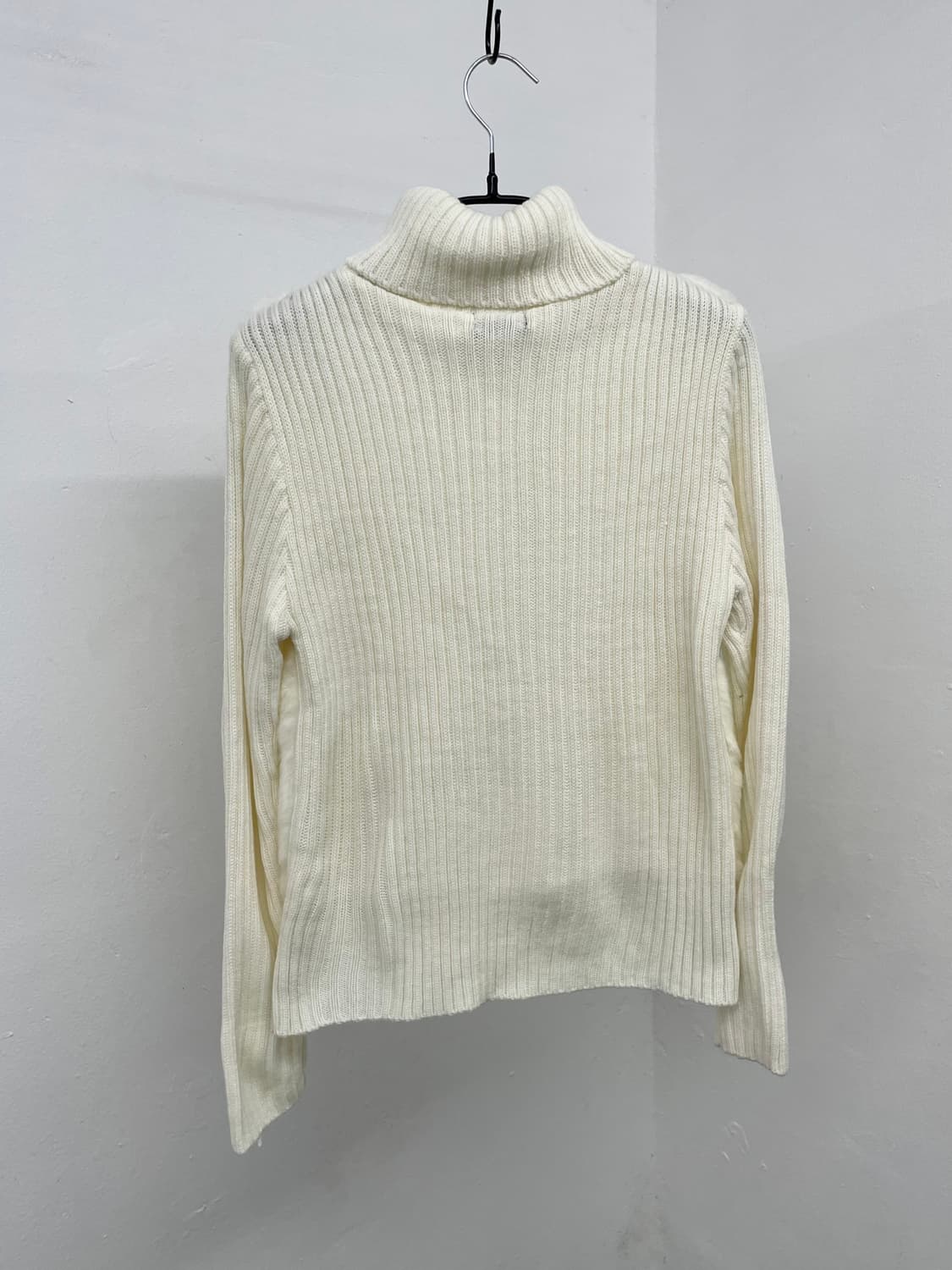 화이트 퓨어 퍼 니트 탑 상품이미지7