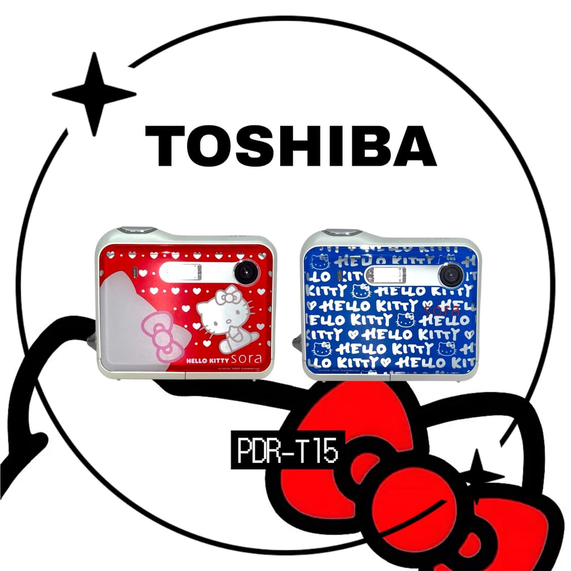 [헬로키티 에디션🎀] 도시바 Toshiba  SORA PDR-T15 상품이미지1