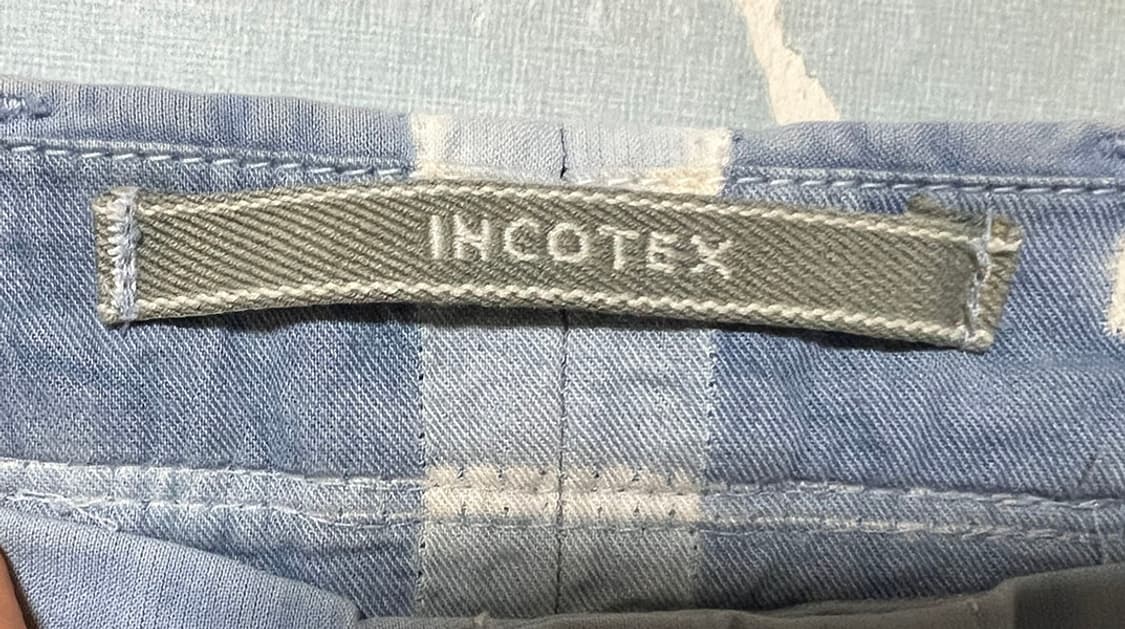 Incotex 인코텍스 가먼트다잉 남자 치노팬츠 매장판 여름 L 32 상품이미지4