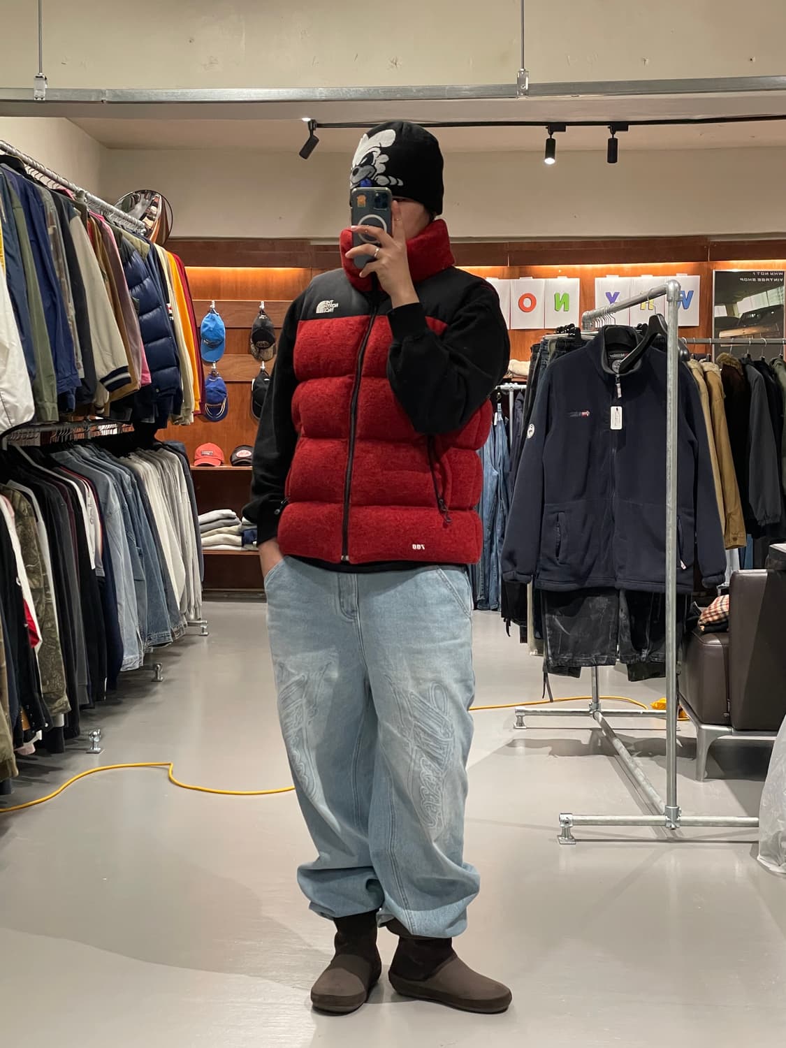 노스페이스 패딩 조끼   상품이미지4