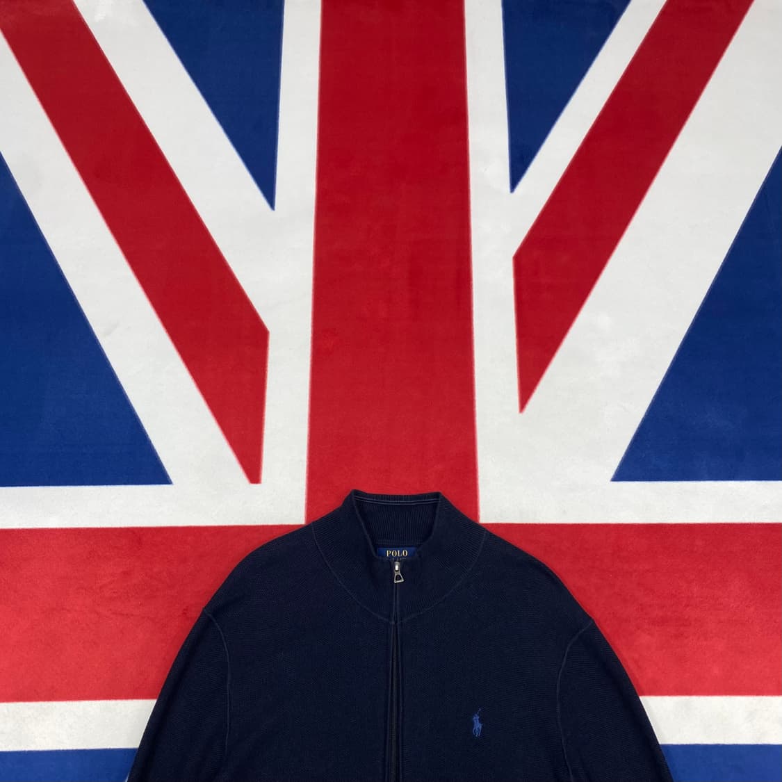 폴로 니트집업 M  상품이미지2