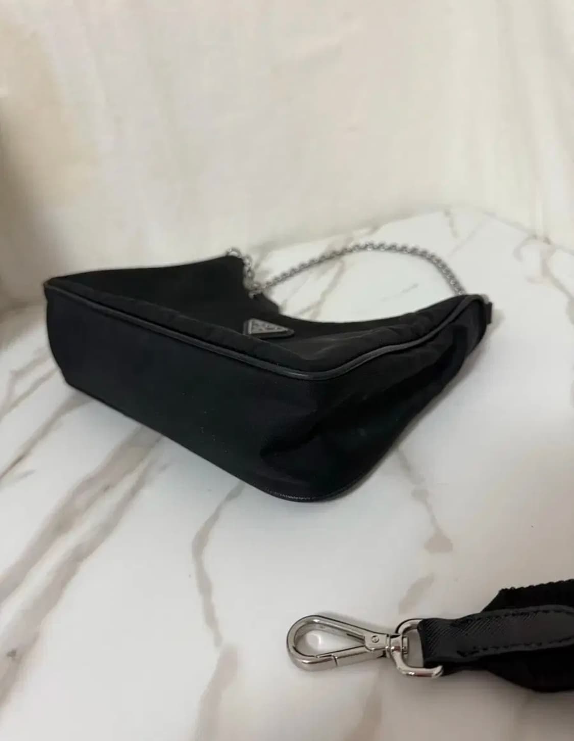 프라다 2005 리나일론 테수토 체인 호보백 크로스백 상품이미지2