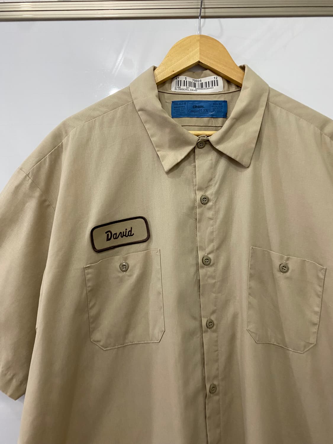 CINTAS 패치로고 반팔셔츠(3XL) 상품이미지3