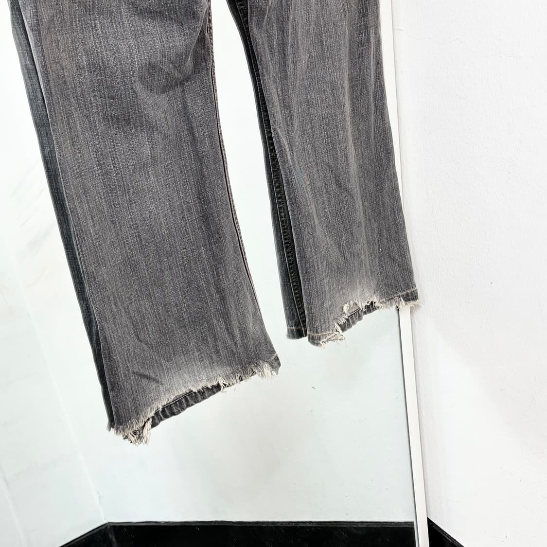 리바이스 527 흑청 부츠컷 데님 팬츠 상품이미지10