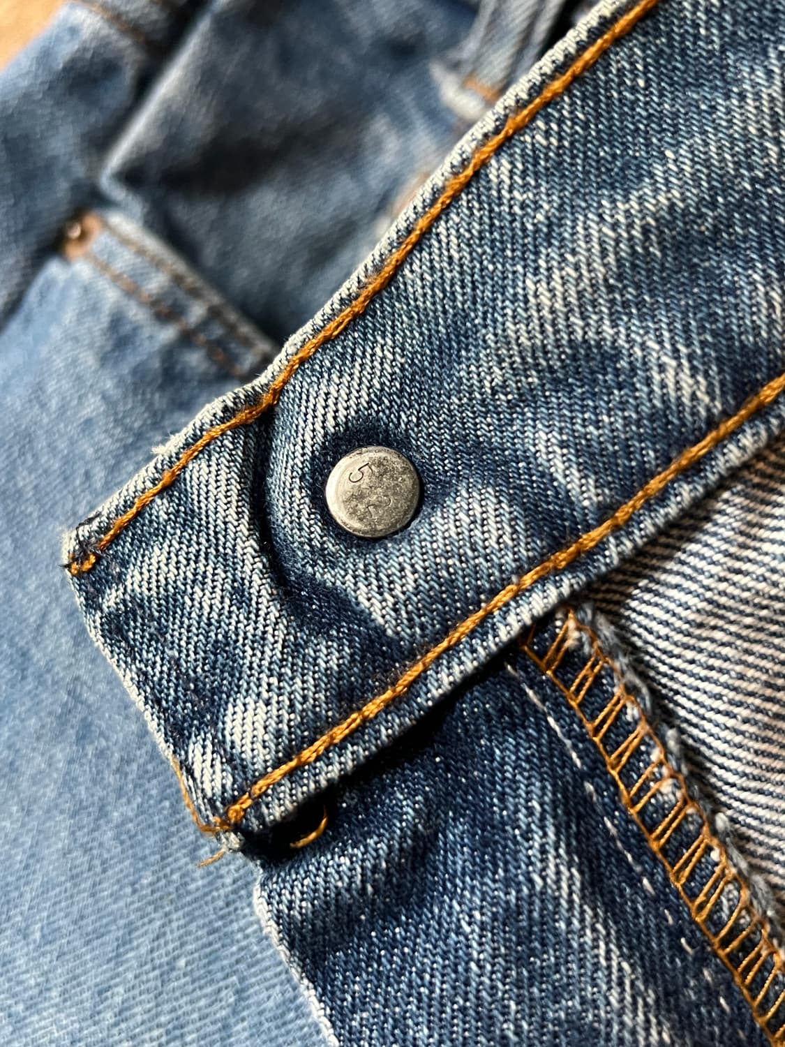 [36]80's 리바이스 517 오렌지탭 Made in USA 플레어진 상품이미지6