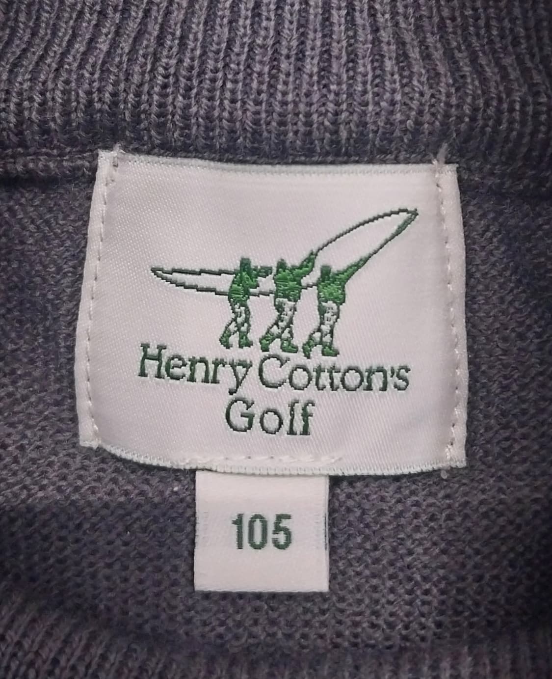 헨리코튼 그레이 모크넥 니트 105 상품이미지4