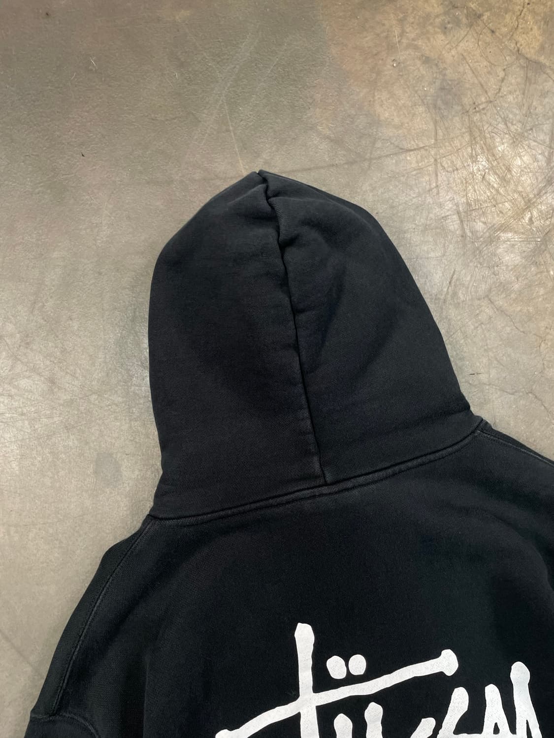 스투시 스탁로고 스웻후드 상품이미지3