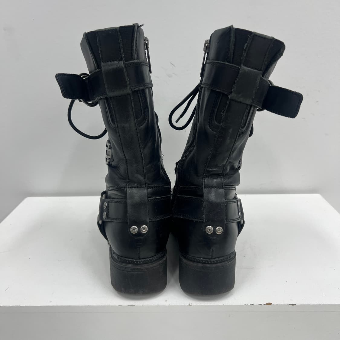 할리데이비슨 에다 10 레이스업 모터사이클 부츠 250 상품이미지3