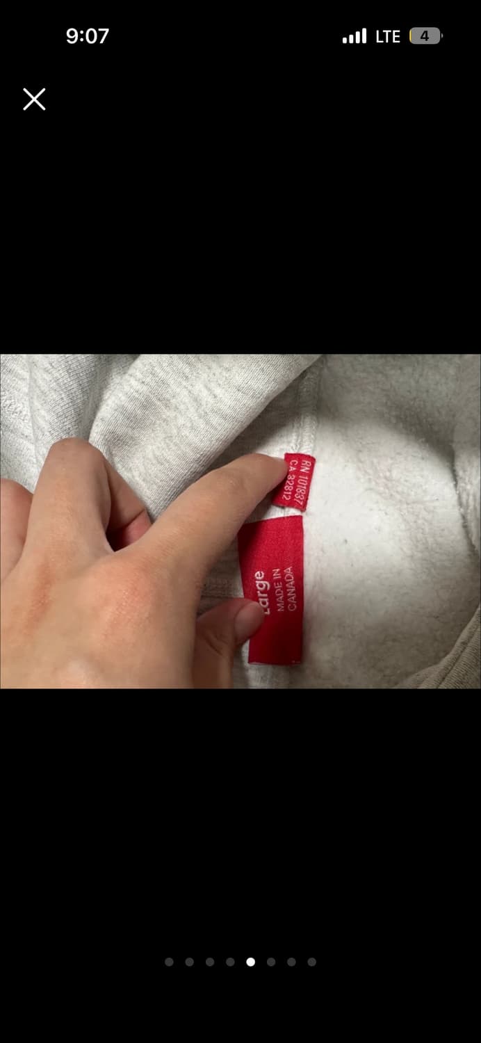 슈프림 s로고 후드 상품이미지5