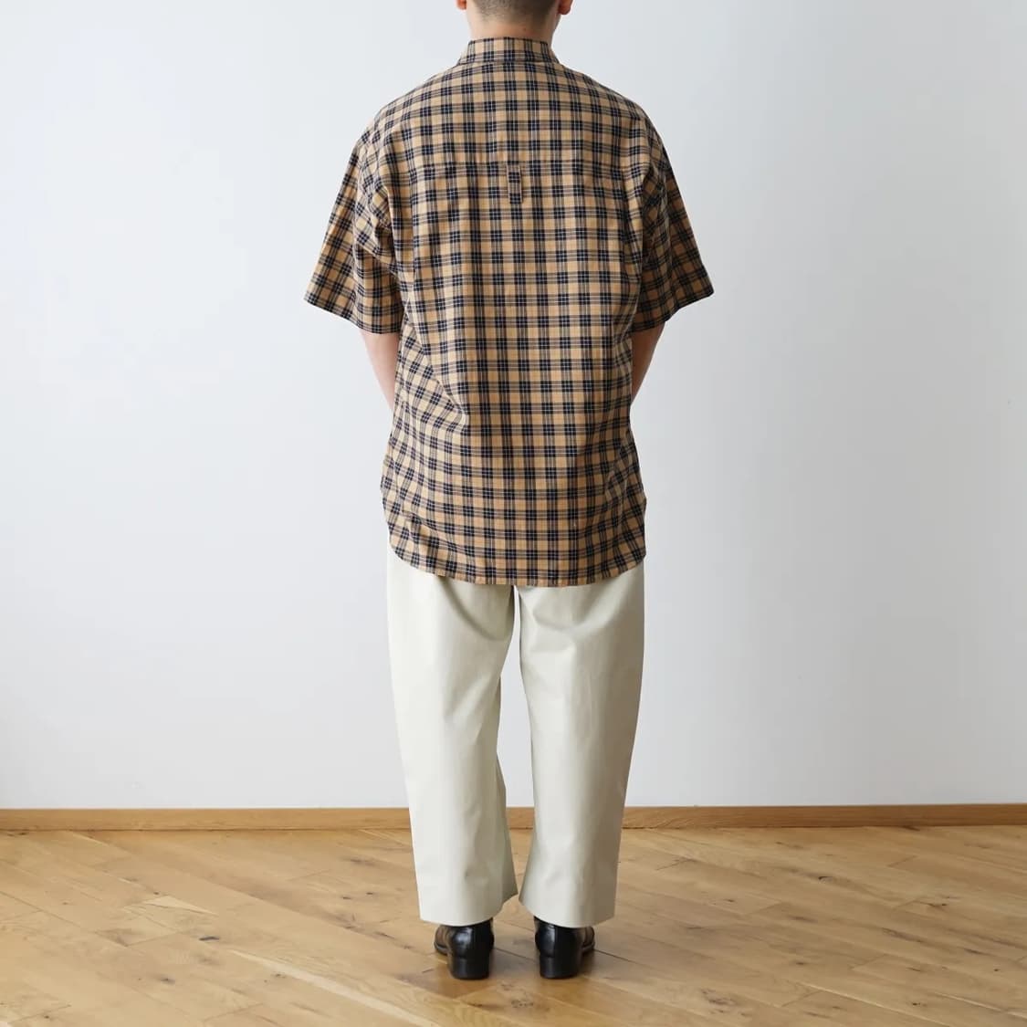 스튜디오니콜슨 소로노 셔츠 마드라스 체크 오버사이즈 멀티컬러 L사이즈 상품이미지6