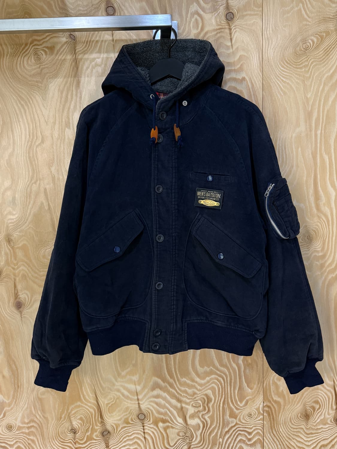 바츠 90‘s 몰스킨 플라이트 봄버 자켓 상품이미지4