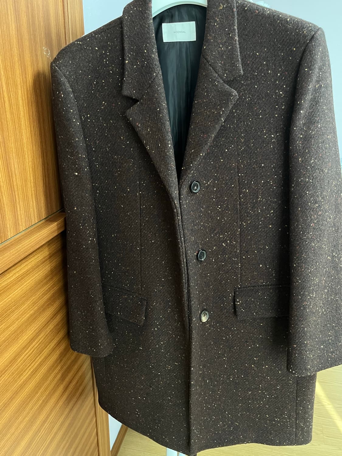 문달 single coat in brown 상품이미지3