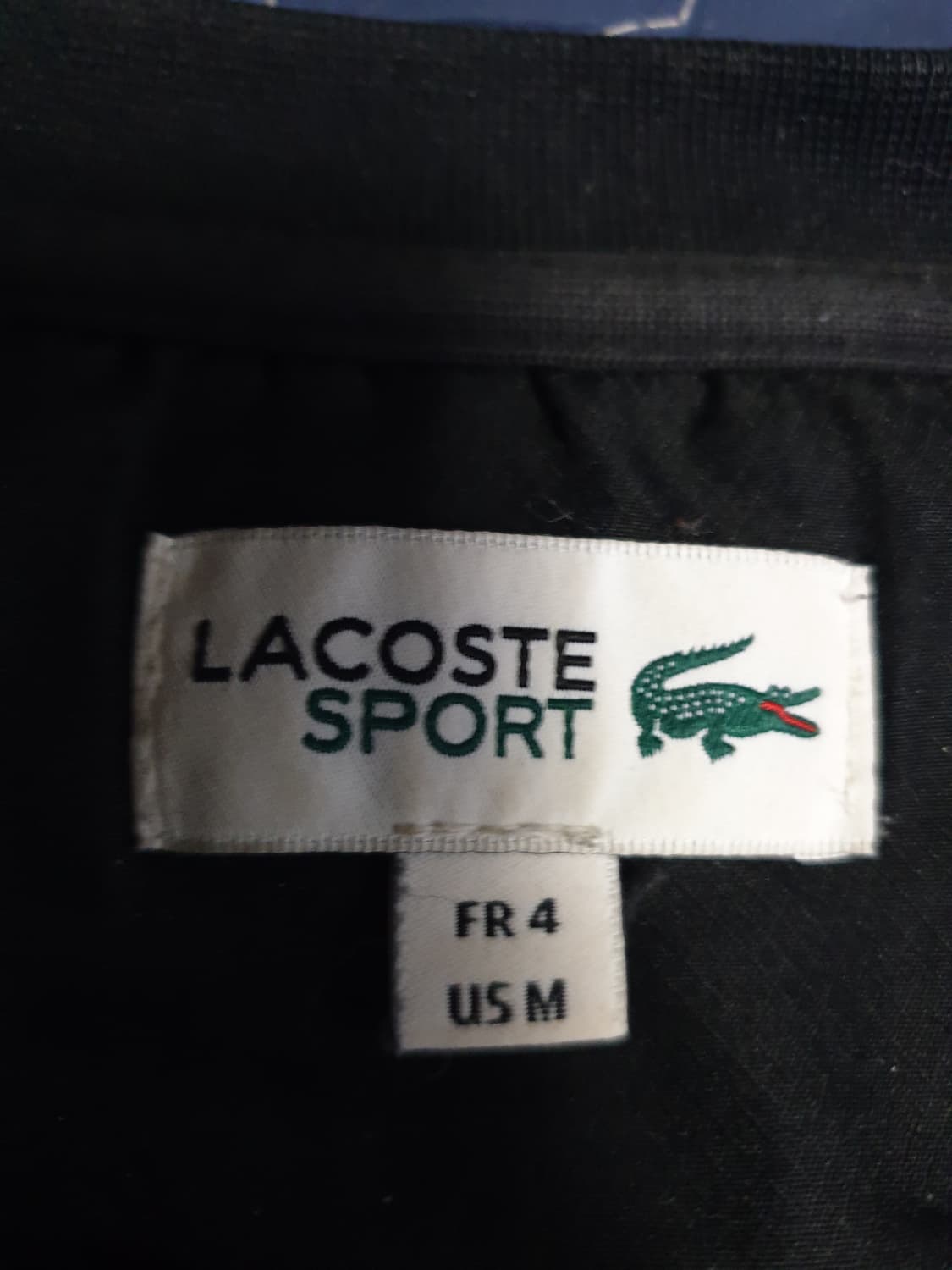 (동일드방레) 라코스테 라운드넥 맨투맨 블랙 (M) 상품이미지4