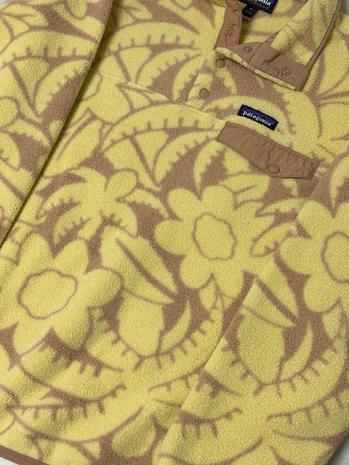 파타고니아 신칠라 플라워 패턴 상품이미지4