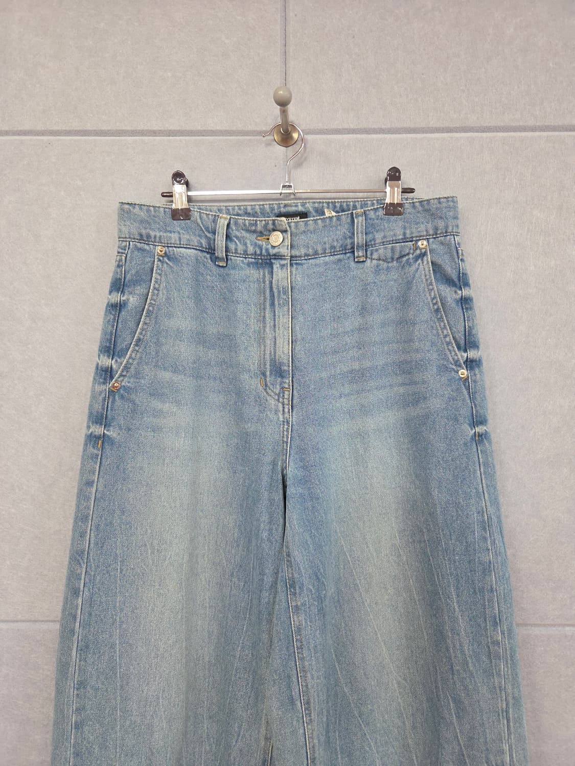 SYSTEM JEANS 시스템 와이드 데님 팬츠 상품이미지2