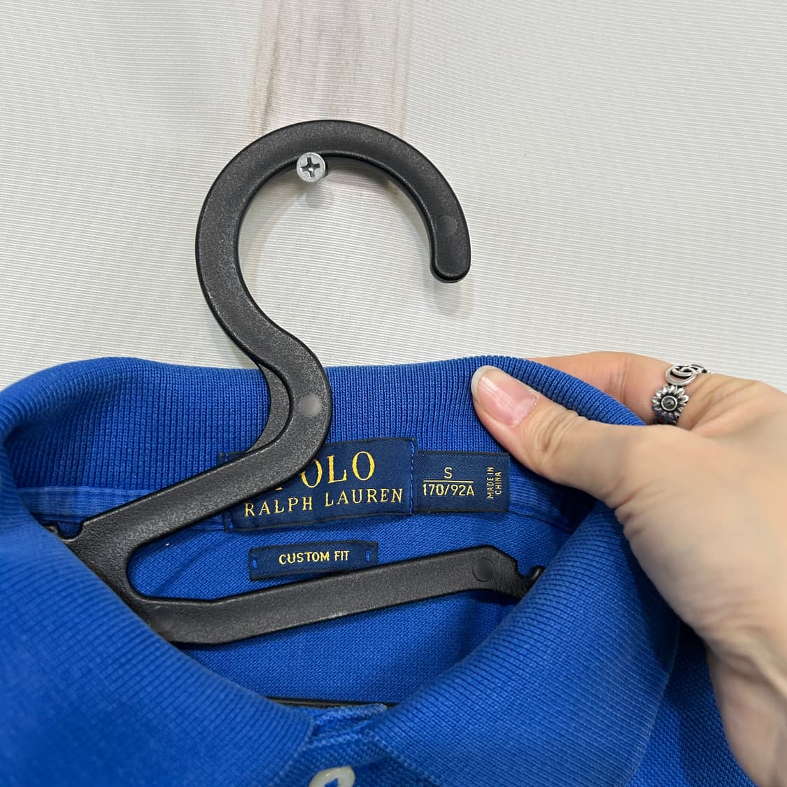 폴로 랄프로렌 남성 블랙포니 티셔츠 95 S 상품이미지2