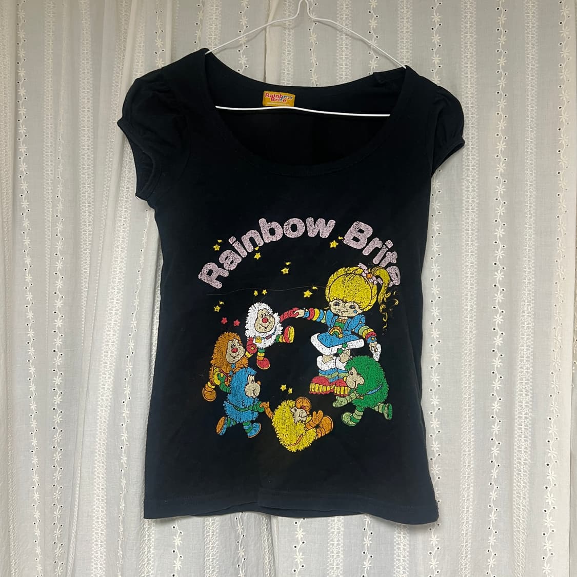 Rainbow Brite 레인보우브라이트 빈티지 캡소매 티셔츠 상품이미지1