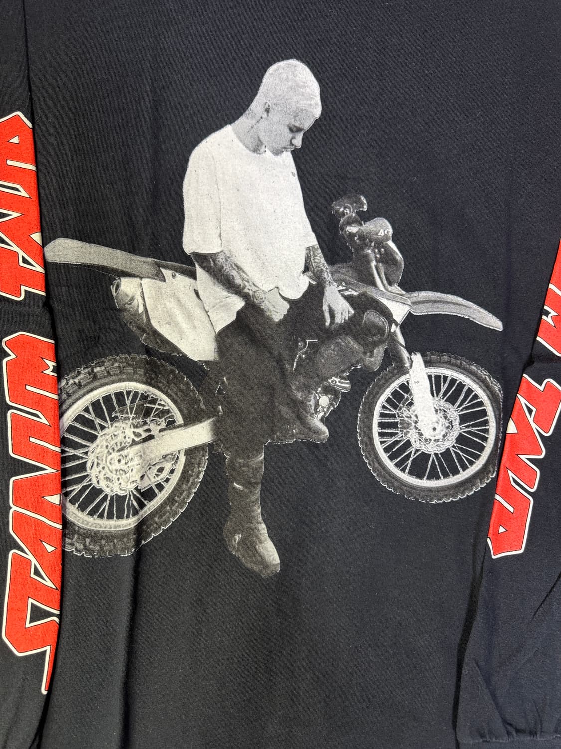 빈티지 저스틴비버 퍼포스 더스타디움 투어 롱슬리브 L 상품이미지2