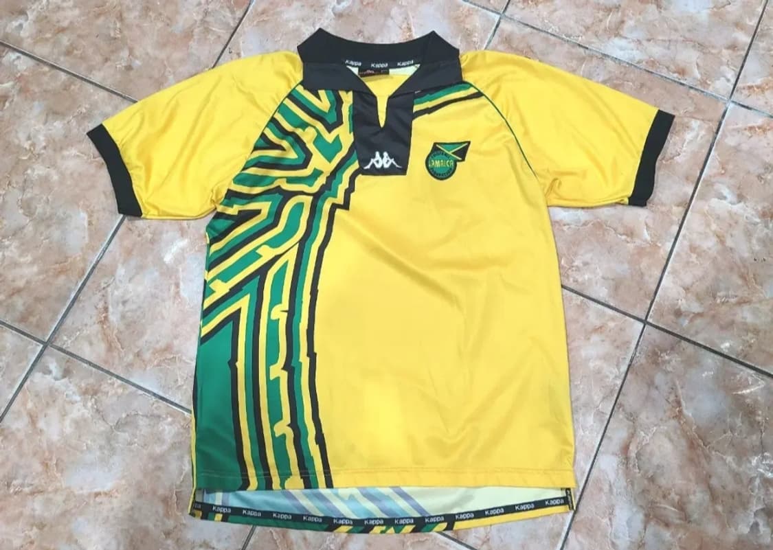 Kappa 98 20 자메이카 축구 국대 올드레플 축구져지 상품이미지1