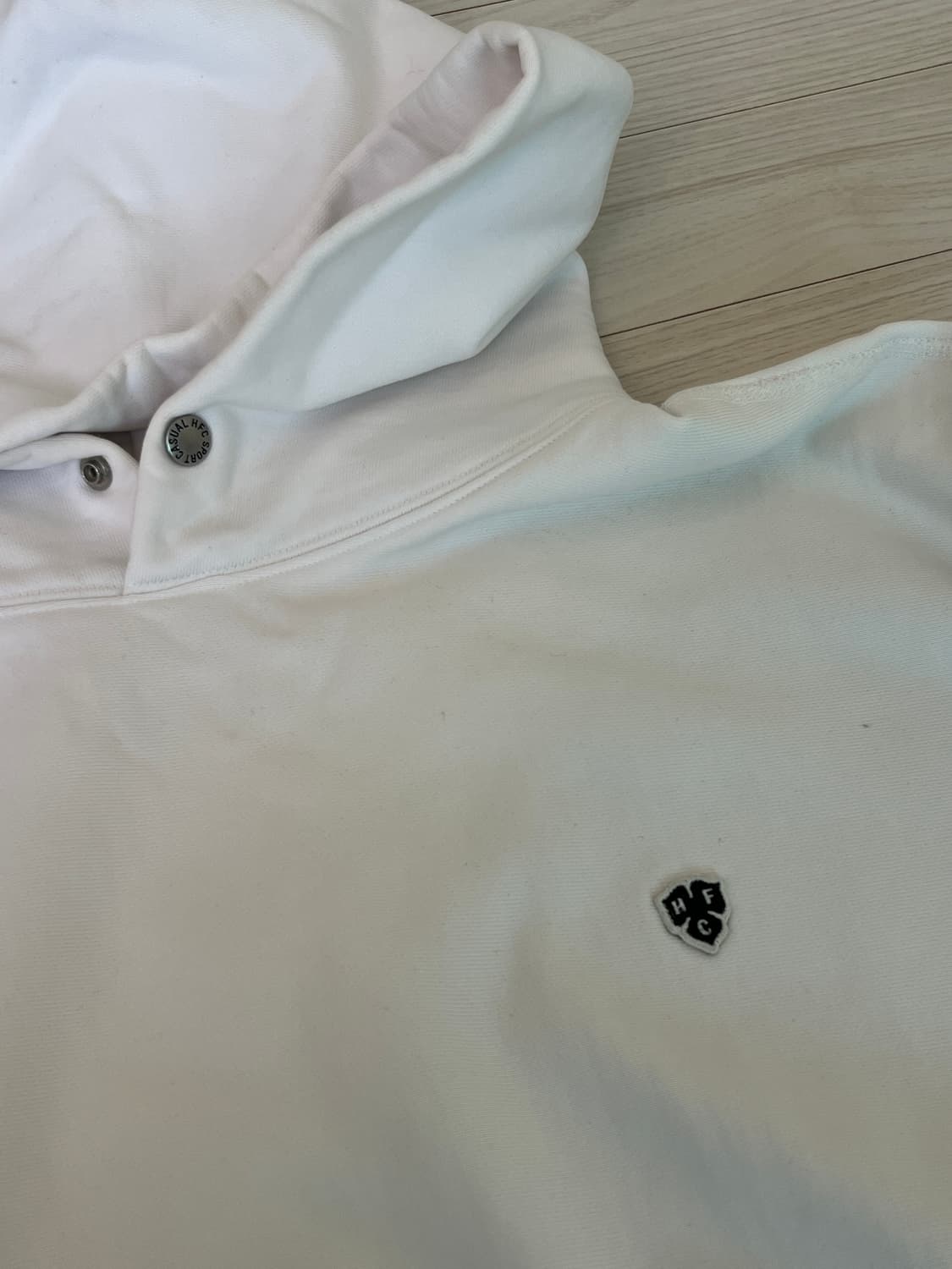 헤리티지플로스 221 리버스 후디 화이트 reverse hoodie XL 상품이미지4