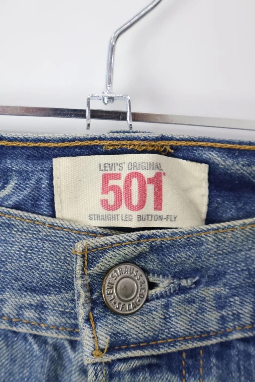 Levis 501 Distressed Denim Pants 상품이미지8