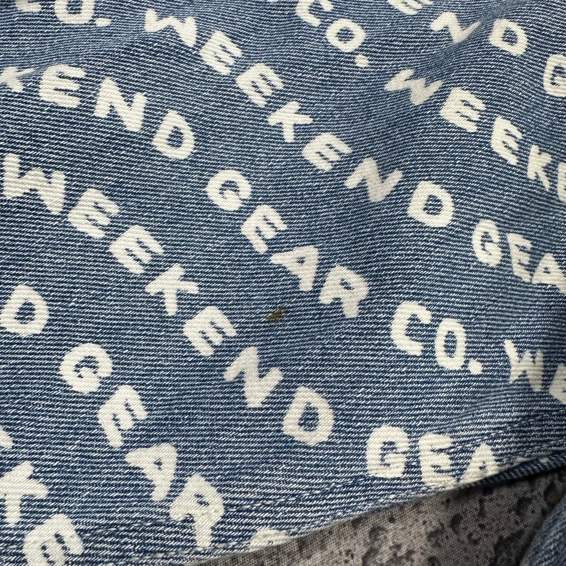 ✨ (바배) 위캔더스 모노그램 데님 자켓  상품이미지5