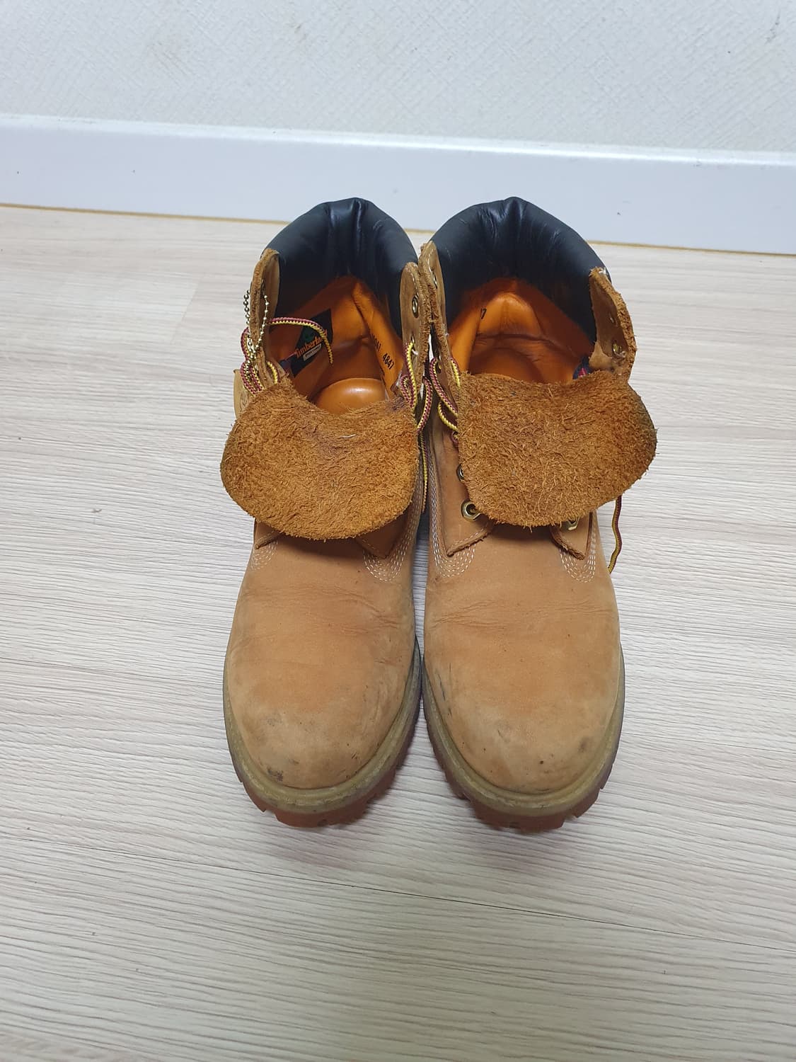 팀버랜드 6인치 옐로우 부츠 260 상품이미지3