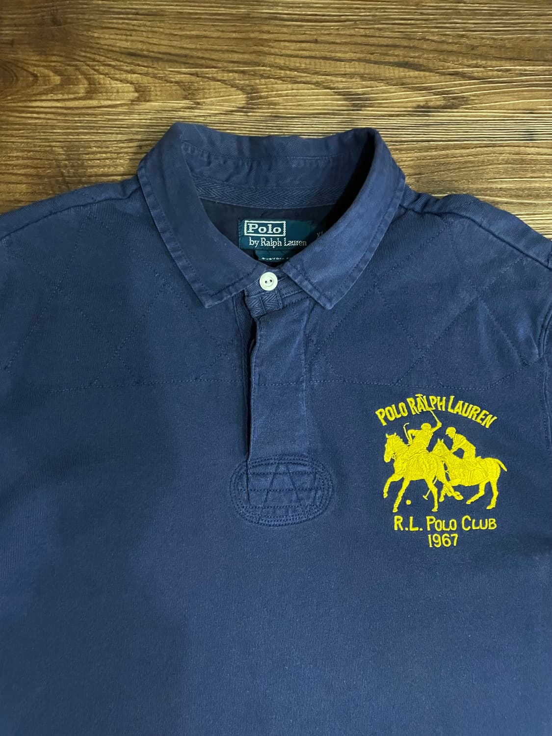 폴로 랄프로렌 자수 럭비티 네이비 상품이미지2