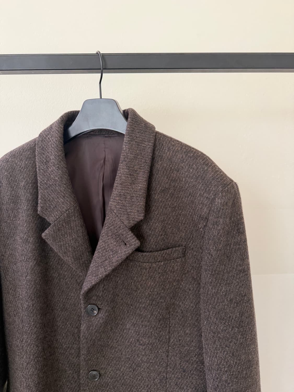 YOUTH 유스 Heavy Wool Half Coat 상품이미지5