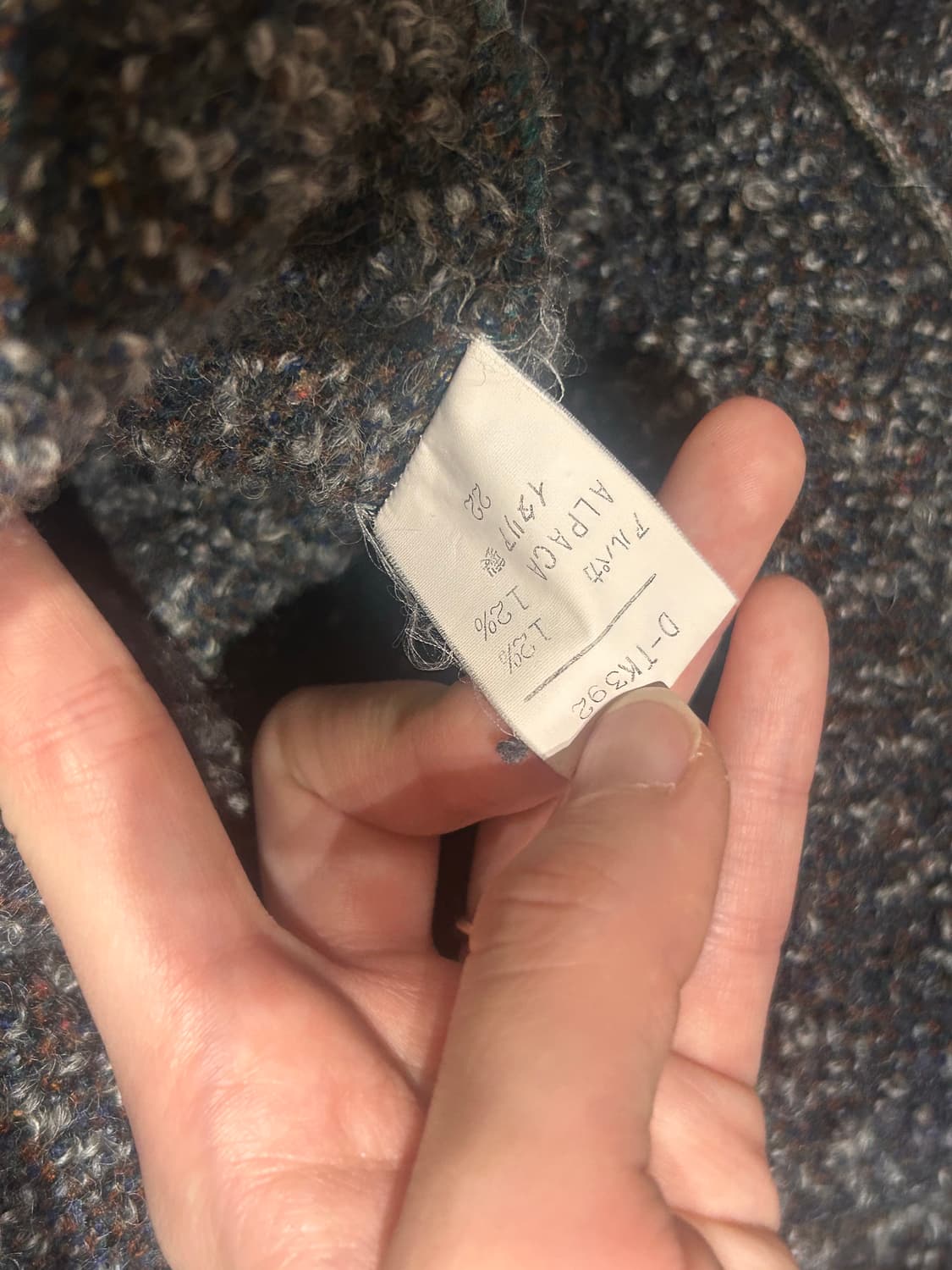 미쏘니 니트 후드티 상품이미지4