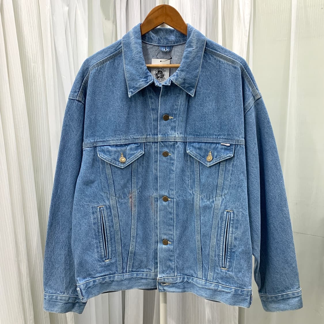 칼하트 CARHARTT 빈티지 연청 데님 자켓 1637 상품이미지1