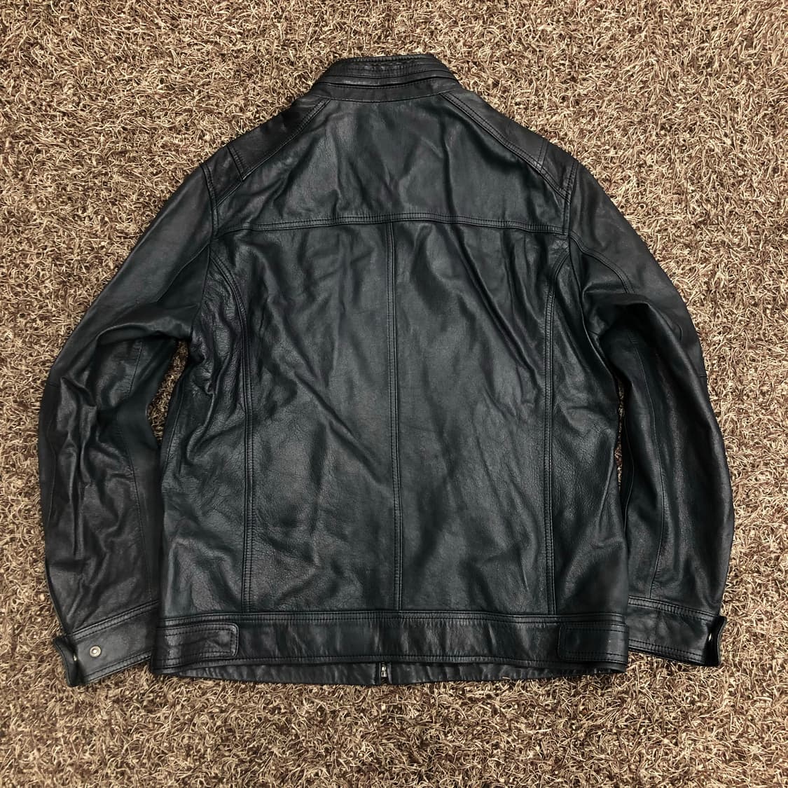 까르뜨블랑슈 양가죽 멀티포켓 레더 가죽 자켓 상품이미지4