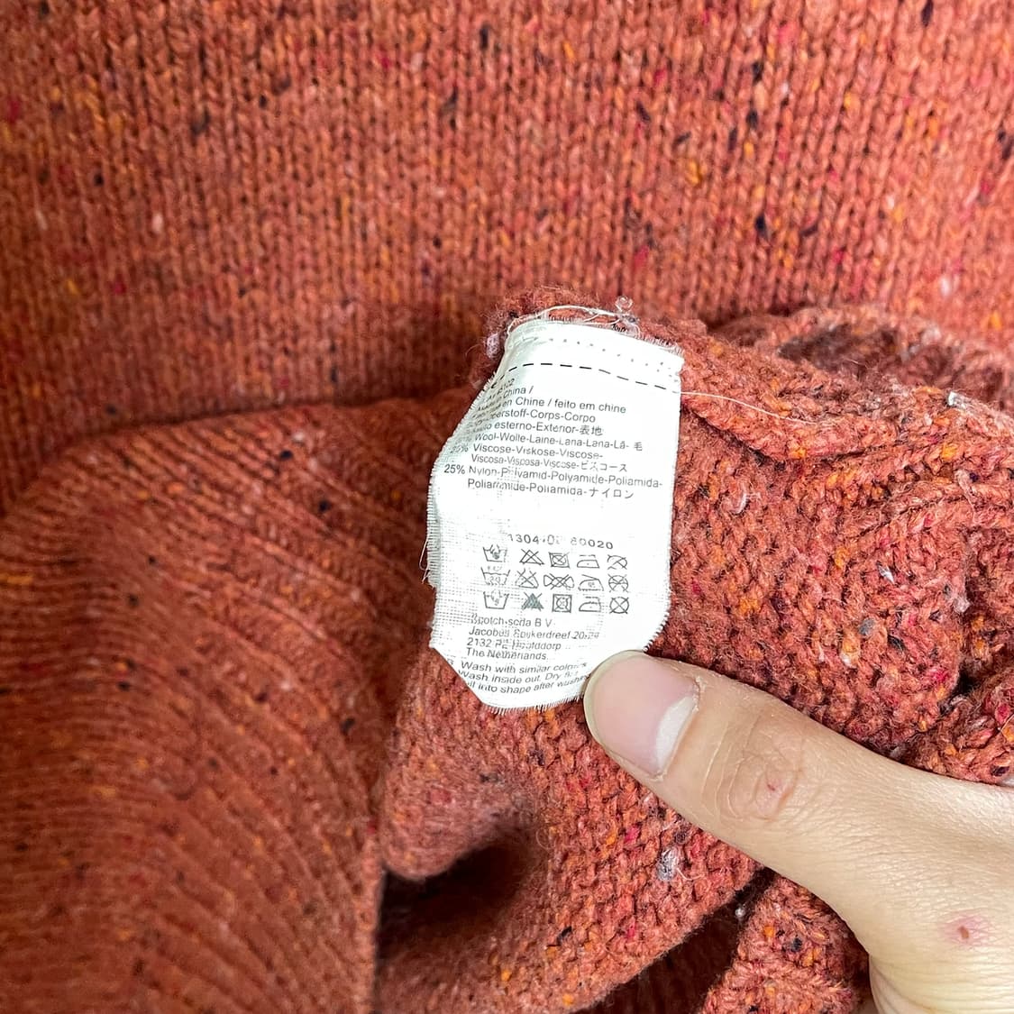 스카치앤소다 엘보우 패치 니트 상품이미지5