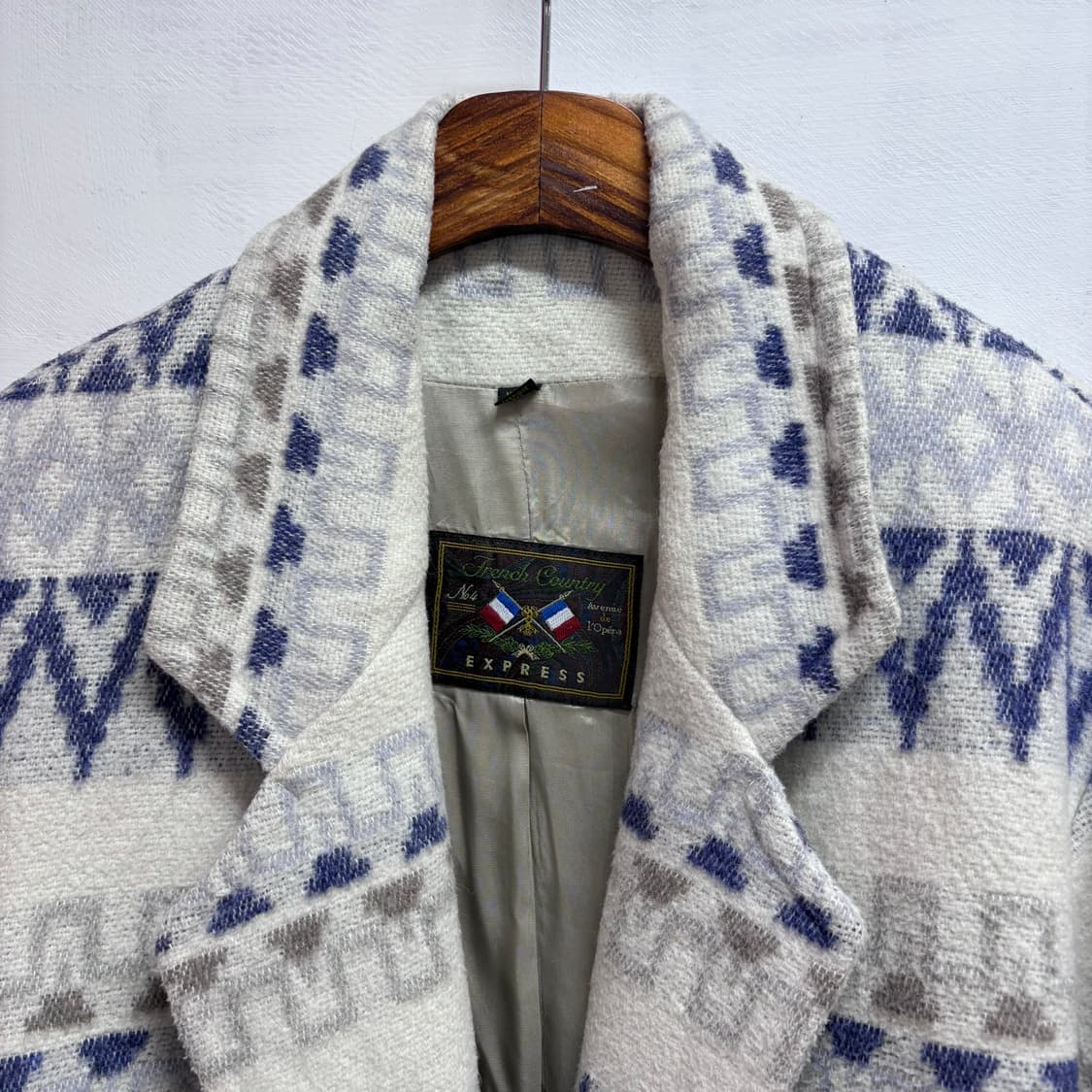 80s USA 웨스턴 치마요 울 자켓 상품이미지2