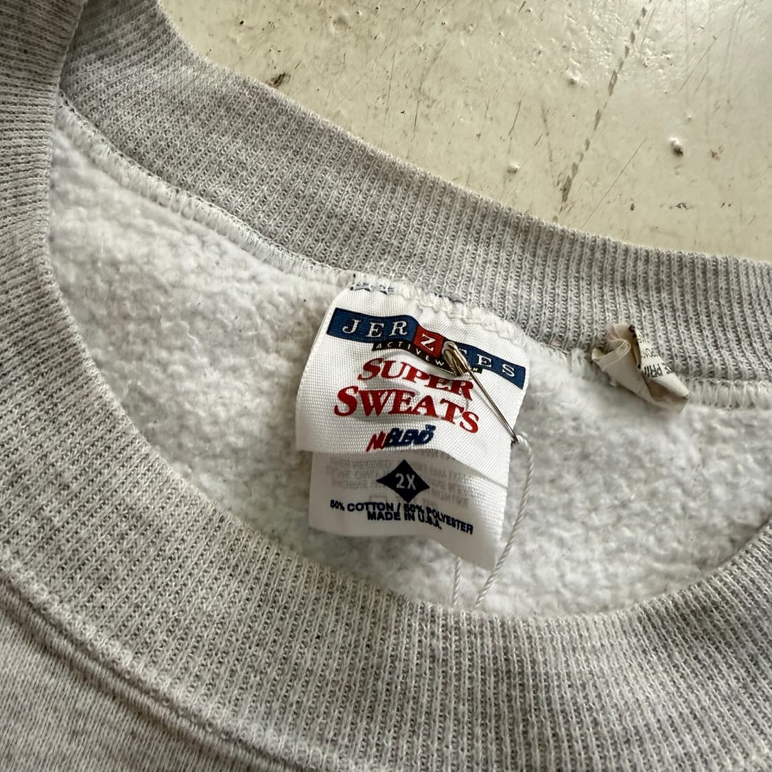 US ARMY OG 빈티지 스웻셔츠 2XL 상품이미지6