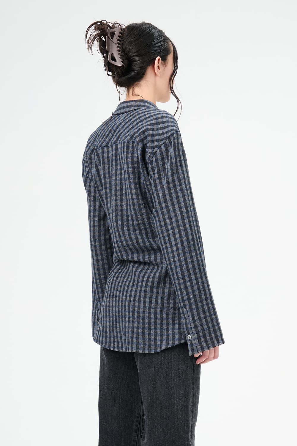 [32]아워레가시 DAISY 체크 셔츠 상품이미지4