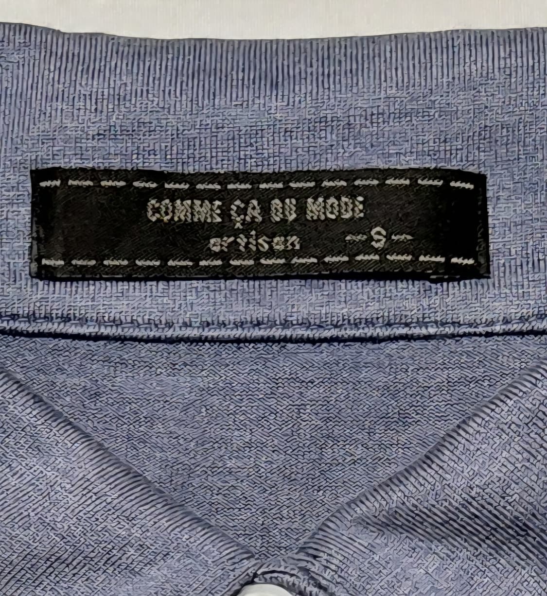 COMME CA DU MODE 실크 94% 반팔 폴로 셔츠 (S) 상품이미지5