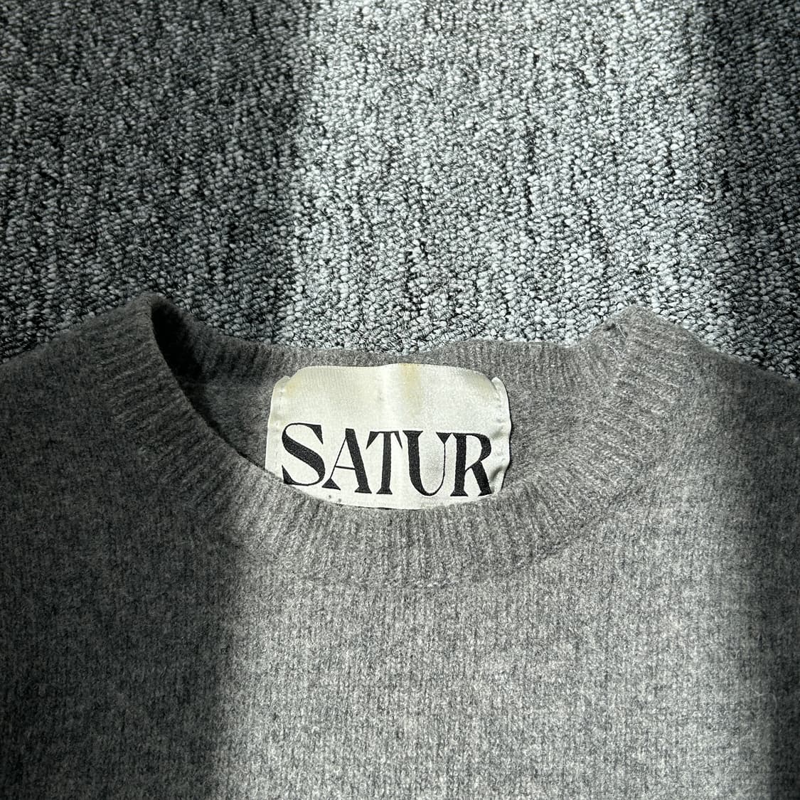 세터 더블린 언발란스 캐시미어 블랜드 니트 상품이미지6