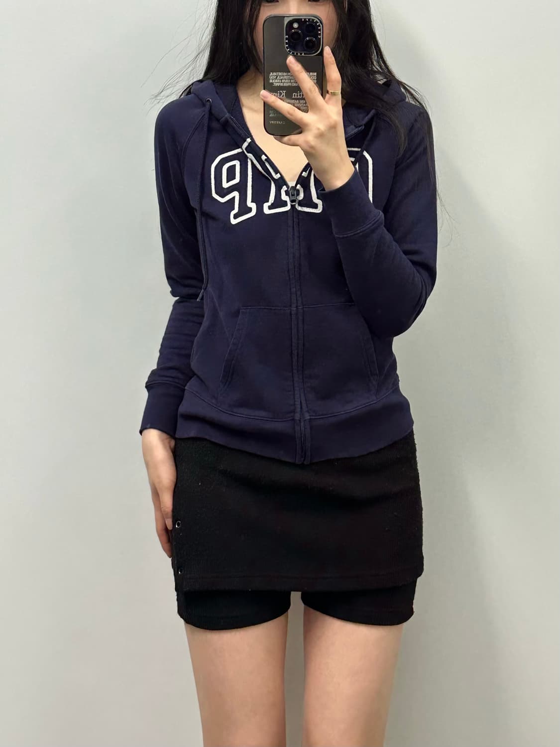 Gap 갭 네이비 후드집업 상품이미지1