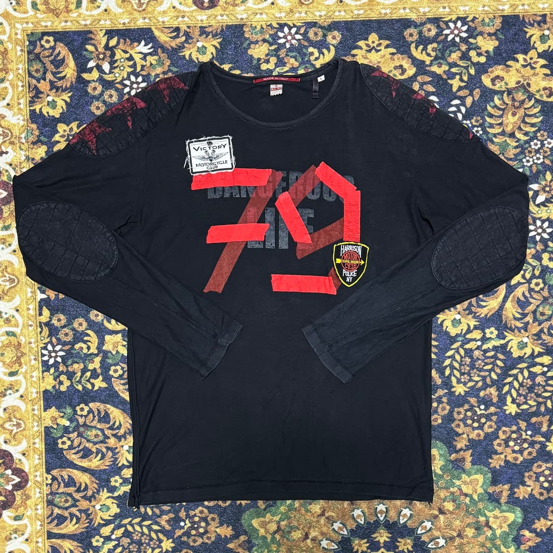 [재패니즈]RA.RE Y2K 와투케 00s 락스타 바이커 롱슬리브 상품이미지2
