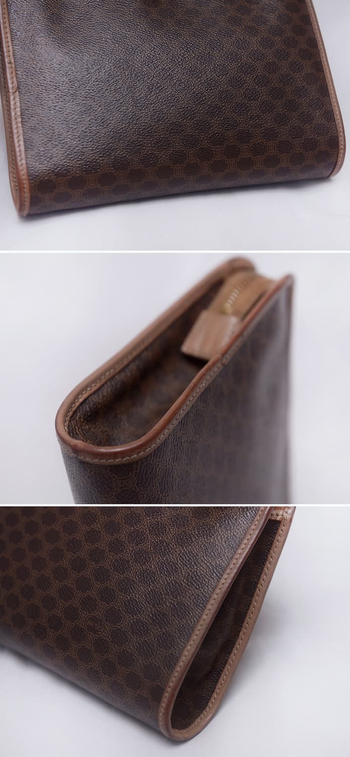 셀린느 (CELINE) 클래식 올드 마카담 지퍼 원포켓 파우치.클러치백 상품이미지8