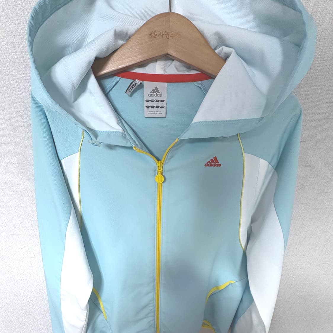 [L] ADIDAS skyblue windbreaker vintage 상품이미지1