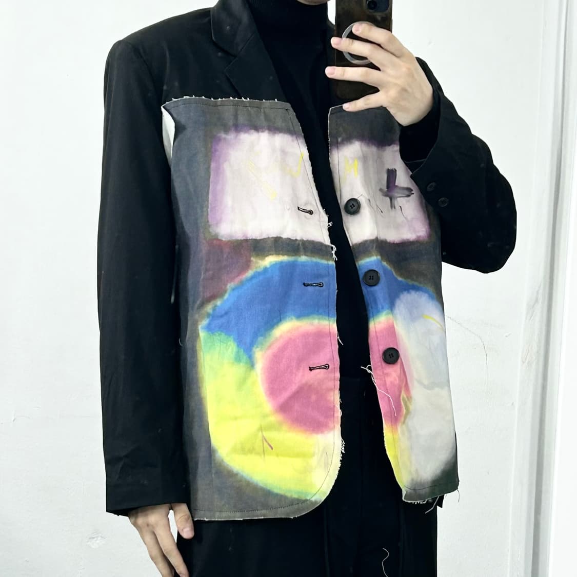 더뮤지엄비지터 22FW 그래픽 블레이저 자켓 상품이미지3