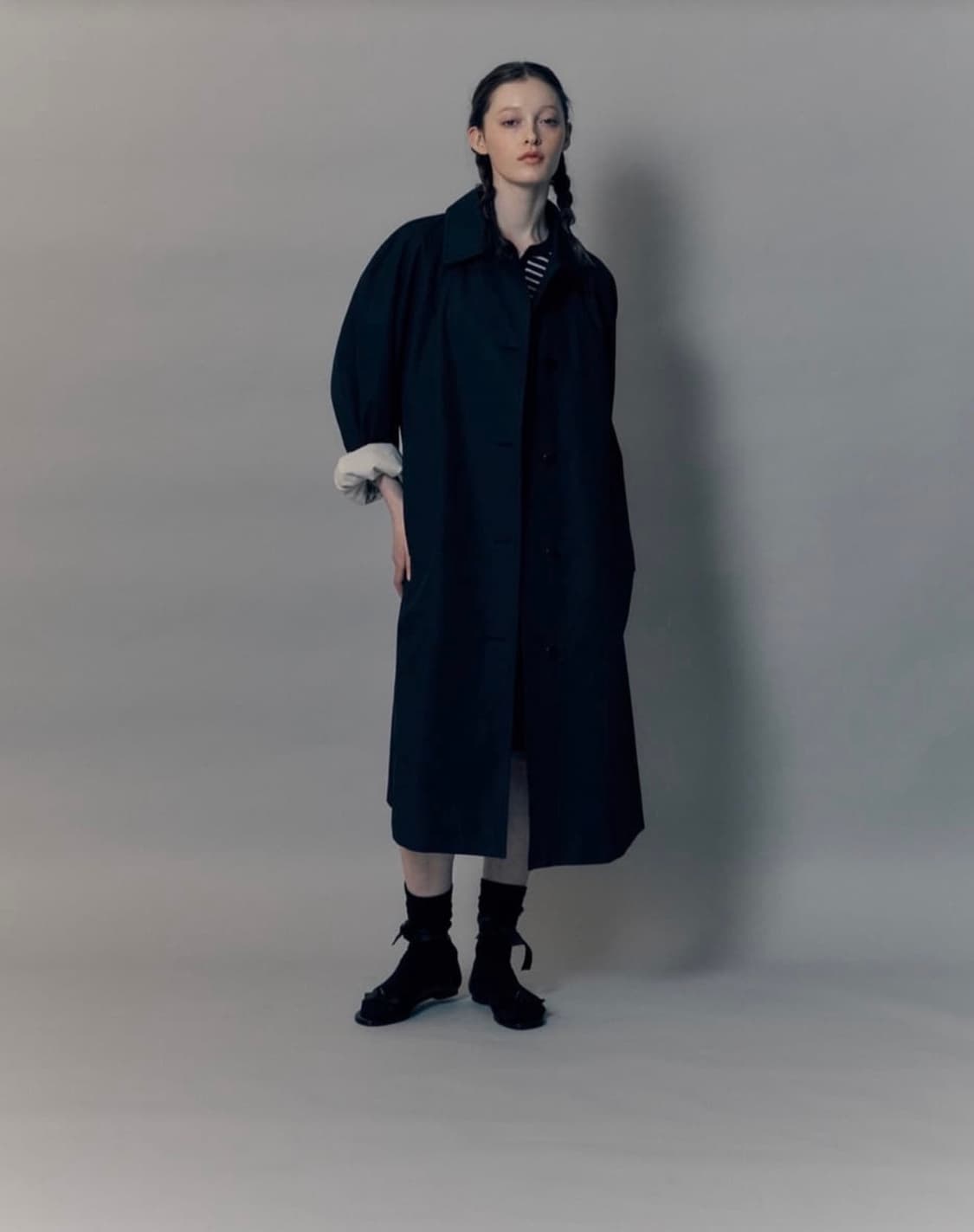 낫띵리튼 볼륨 발마칸 코트 상품이미지1