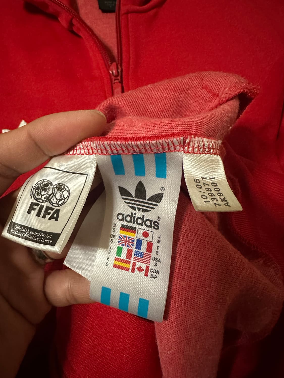 아디다스 잉글랜드 트랙 자켓 S 판매 상품이미지5