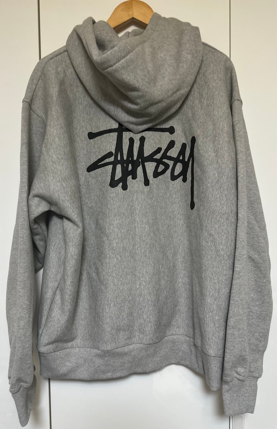 스투시 STUSSY 그레이 기모후드맨투맨 상품이미지4
