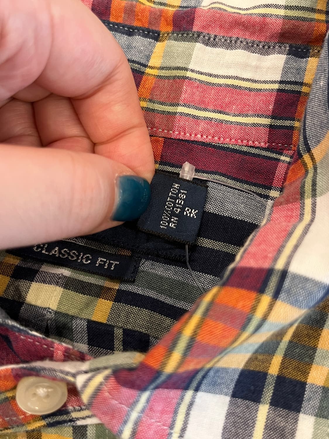 Polo RL 폴로 랄프로렌 CLASSIC FIT 체크 반팔 셔츠 상품이미지9