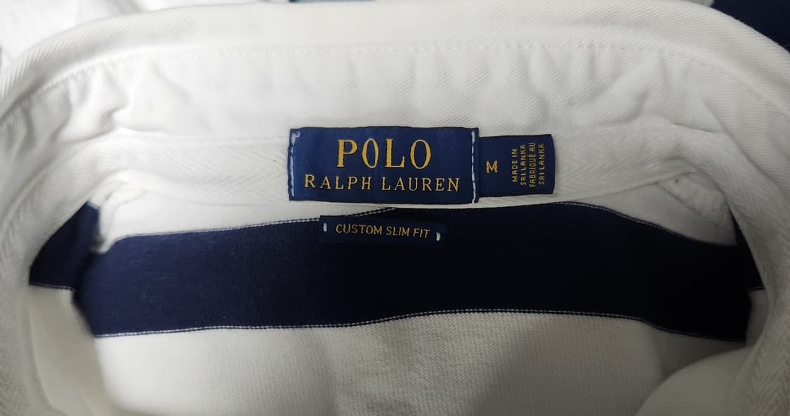 폴로랄프로렌 럭비 셔츠 M 상품이미지3
