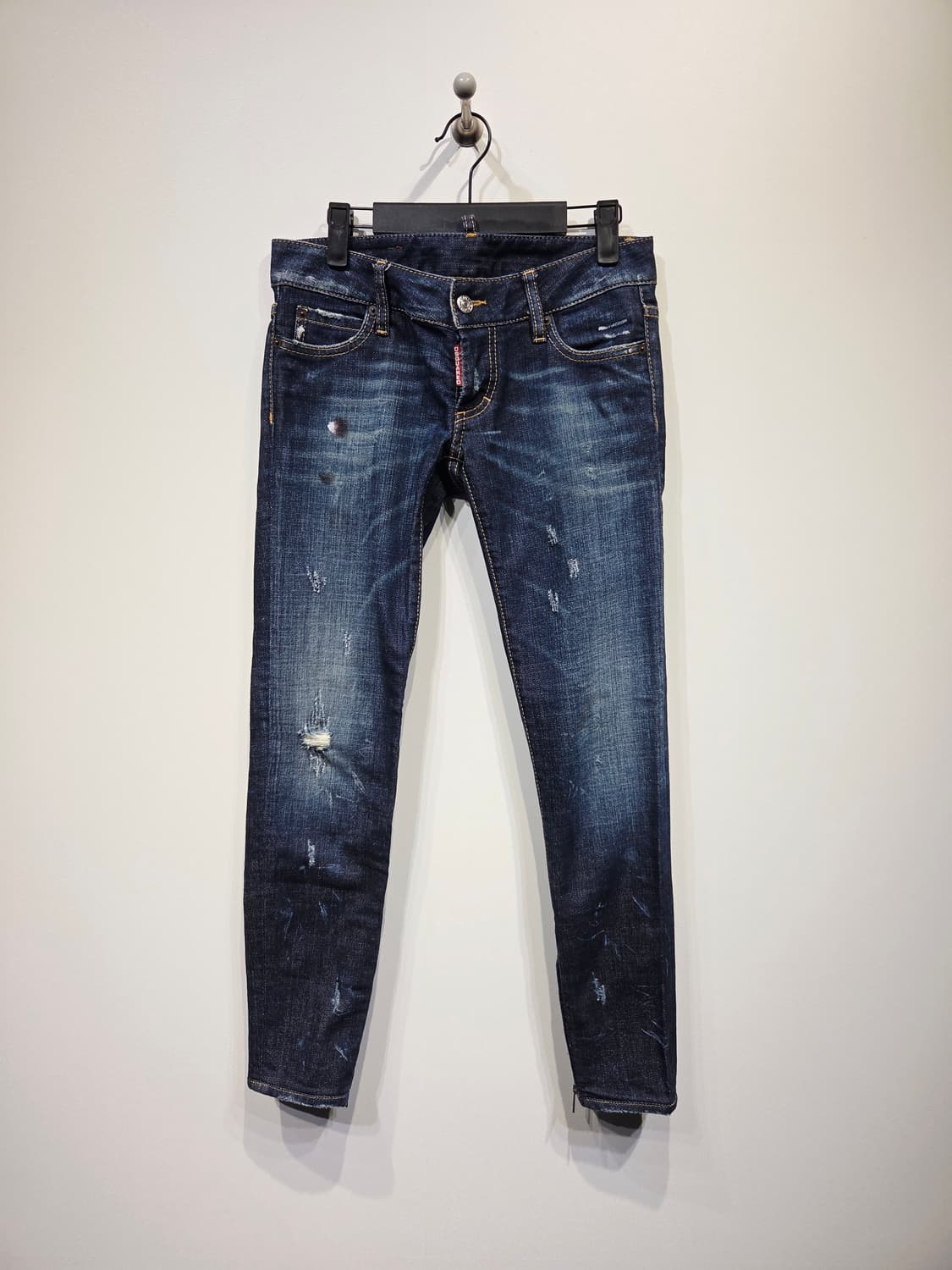 디스퀘어드2 스키니 지퍼 데님 팬츠_38 상품이미지2