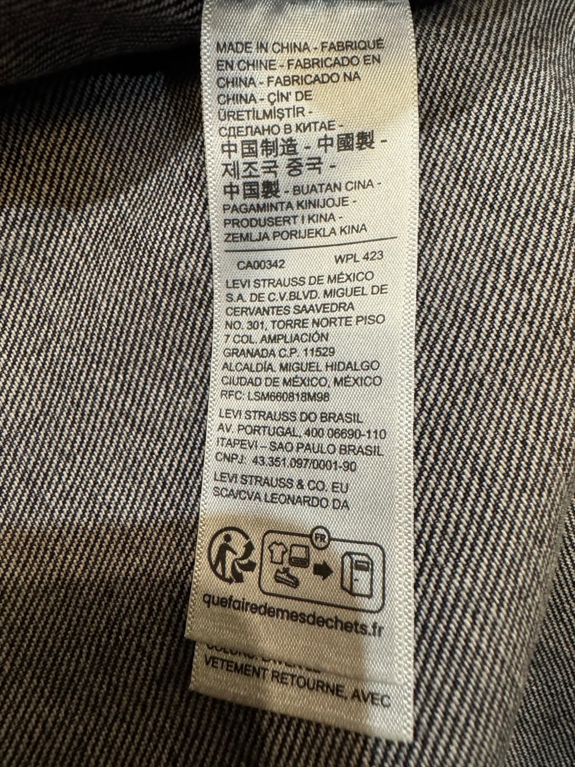 [XL] 리바이스 x 언더커버 UC1E9203 자켓 블랙 상품이미지8
